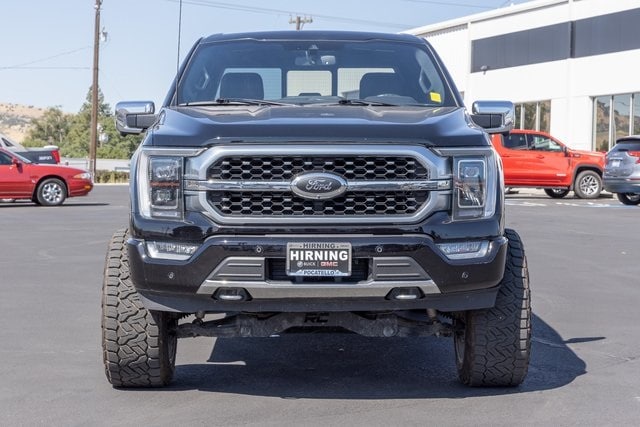 Used 2021 Ford F-150 Platinum with VIN 1FTFW1ED6MFC82531 for sale in Pocatello, ID