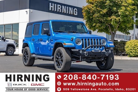2022 Jeep Wrangler 4xe Unlimited Sahara 4x4 SUV