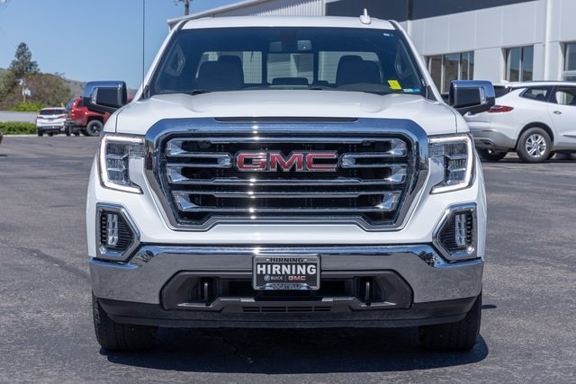 Certified 2021 GMC Sierra 1500 SLT with VIN 3GTU9DELXMG380953 for sale in Pocatello, ID