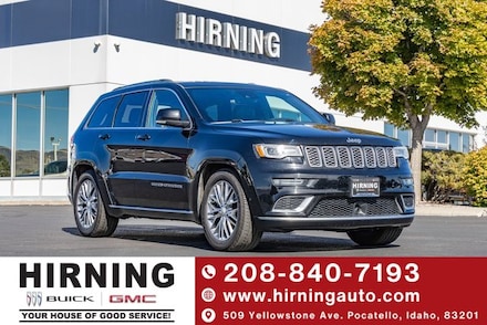 2018 Jeep Grand Cherokee Summit 4x4 SUV