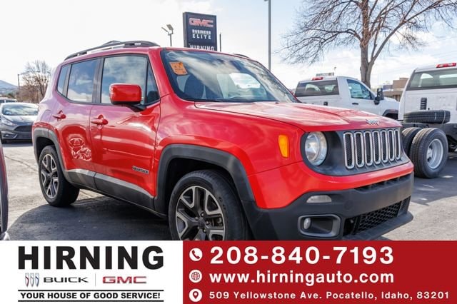 Red 2018 Jeep Renegade Latitude SUV / Crossover Front-Wheel Drive