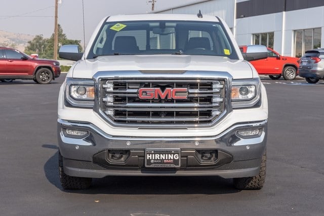 Used 2018 GMC Sierra 1500 SLT with VIN 3GTU2NEC4JG246493 for sale in Pocatello, ID