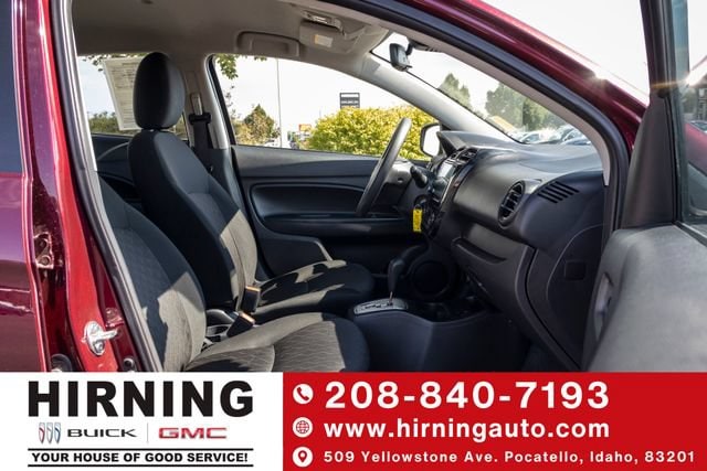 Red (Maroon) 2024 Mitsubishi Mirage Hatchback Front-Wheel Drive