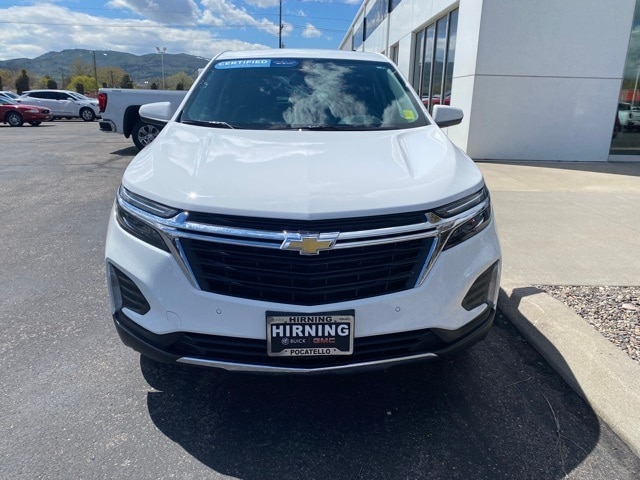 Certified 2023 Chevrolet Equinox LT with VIN 3GNAXTEG1PL236328 for sale in Pocatello, ID