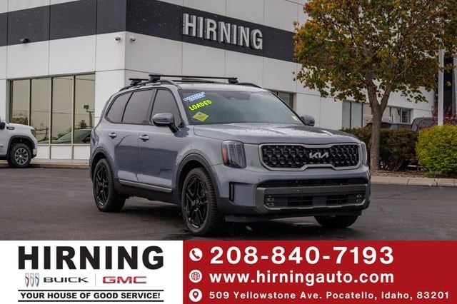 Silver 2023 Kia Telluride SUV / Crossover All-Wheel Drive 8-Speed Automatic