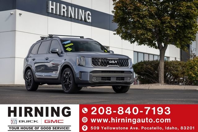 Silver 2023 Kia Telluride SUV / Crossover All-Wheel Drive 8-Speed Automatic