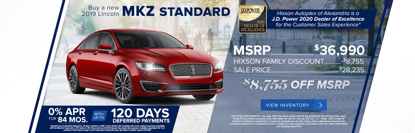 New and PreOwned Lincoln Hixson Lincoln of Alexandria New Lincoln