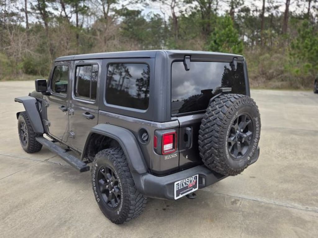 Used 2021 Jeep Wrangler Unlimited Willys SUV