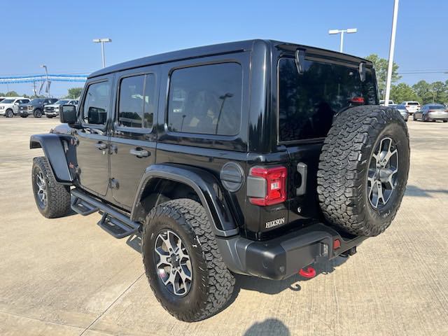 Used 2019 Jeep Wrangler Unlimited Rubicon with VIN 1C4HJXFN4KW658139 for sale in Leesville, LA