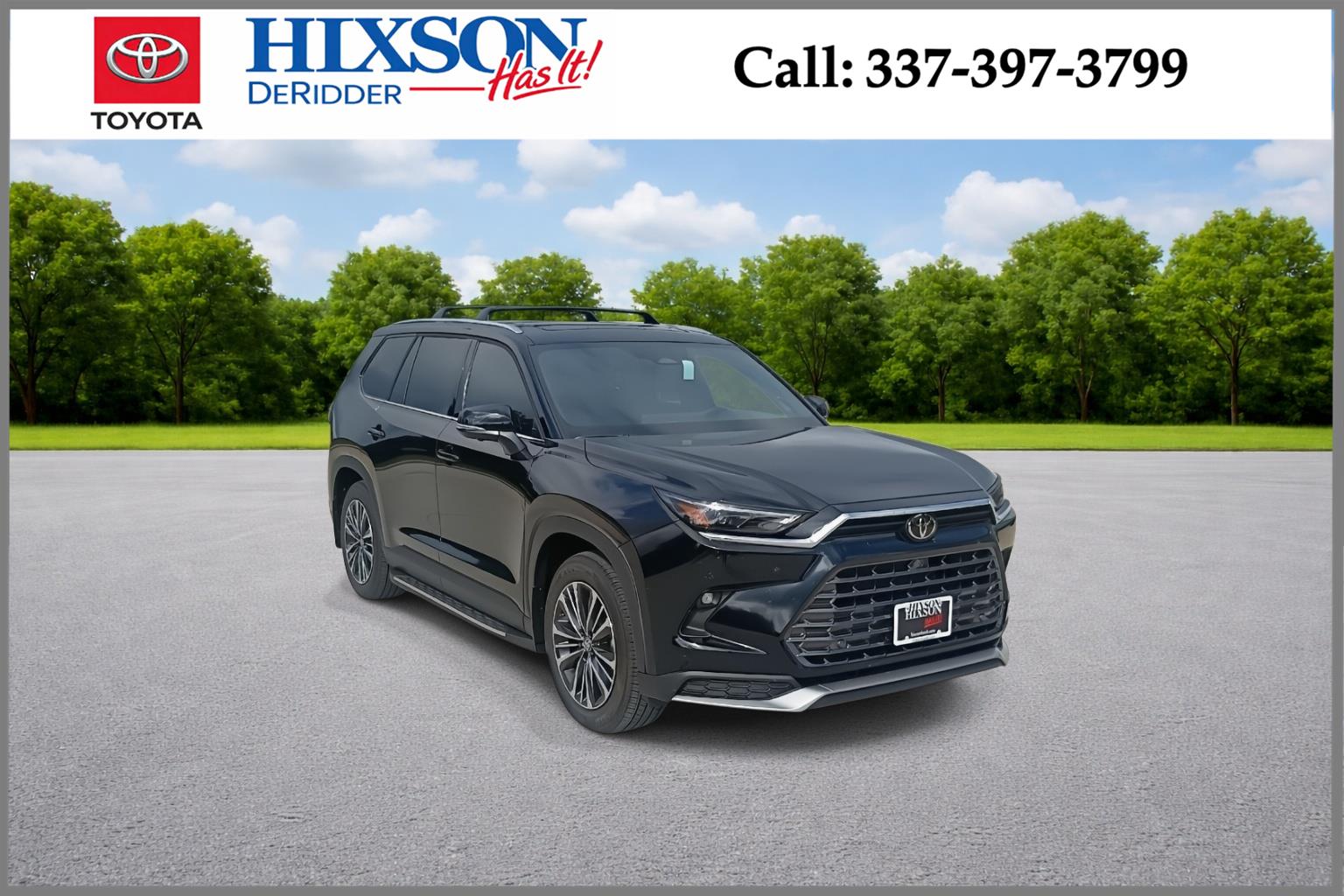 Midnight Black Metallic 2026 Toyota Grand Highlander Hybrid MAX Platinum AWD SUV / Crossover All-Wheel Drive 6-Speed Dual Clutch
