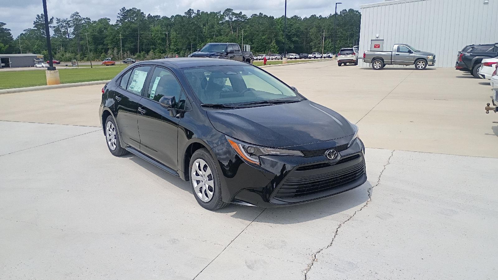 Midnight Black Metallic 2026 Toyota Corolla LE FWD Sedan Front-Wheel Drive