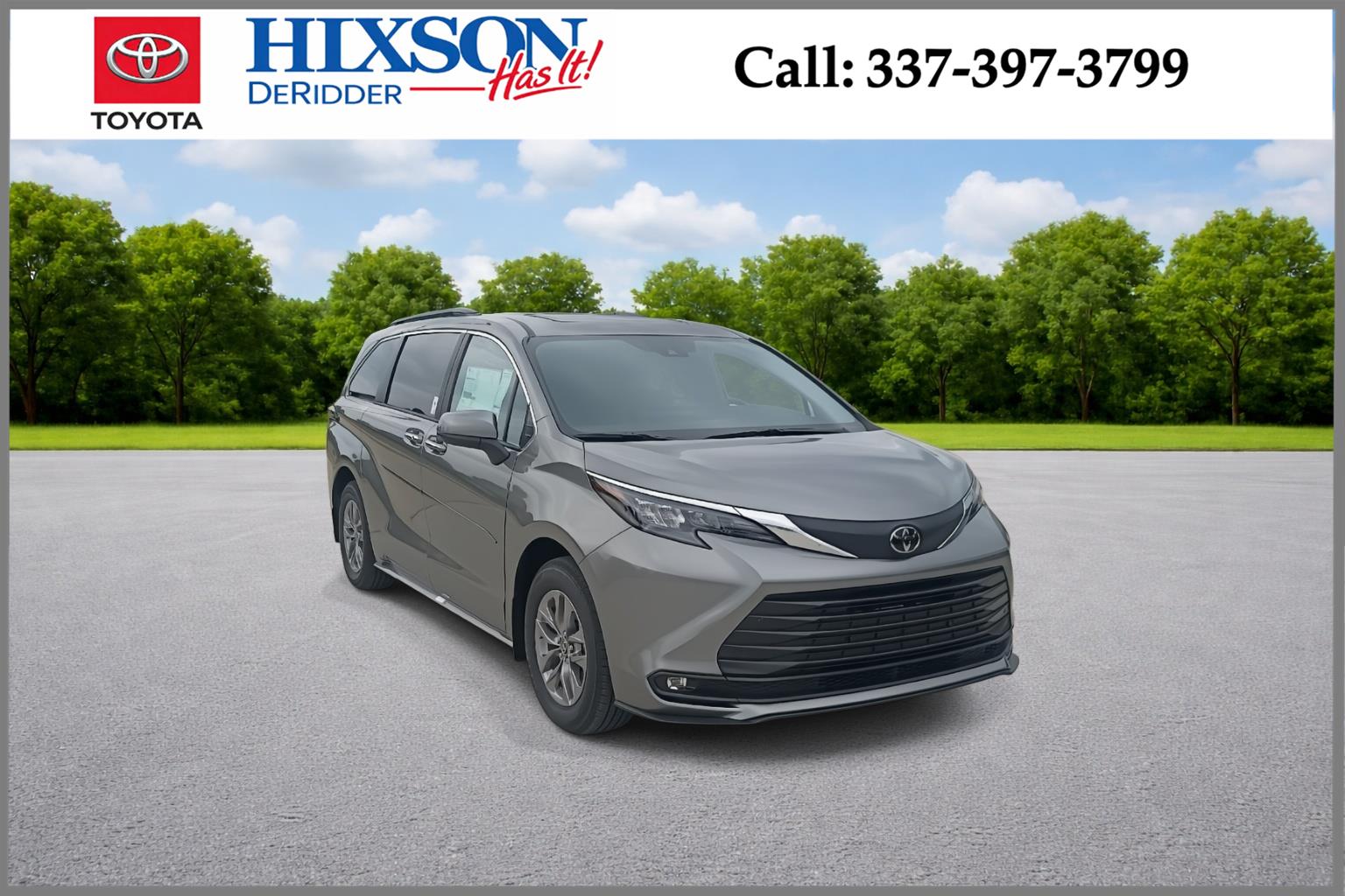 Heavy Metal 2026 Toyota Sienna Minivan Front-Wheel Drive Continuously Variable Transmission