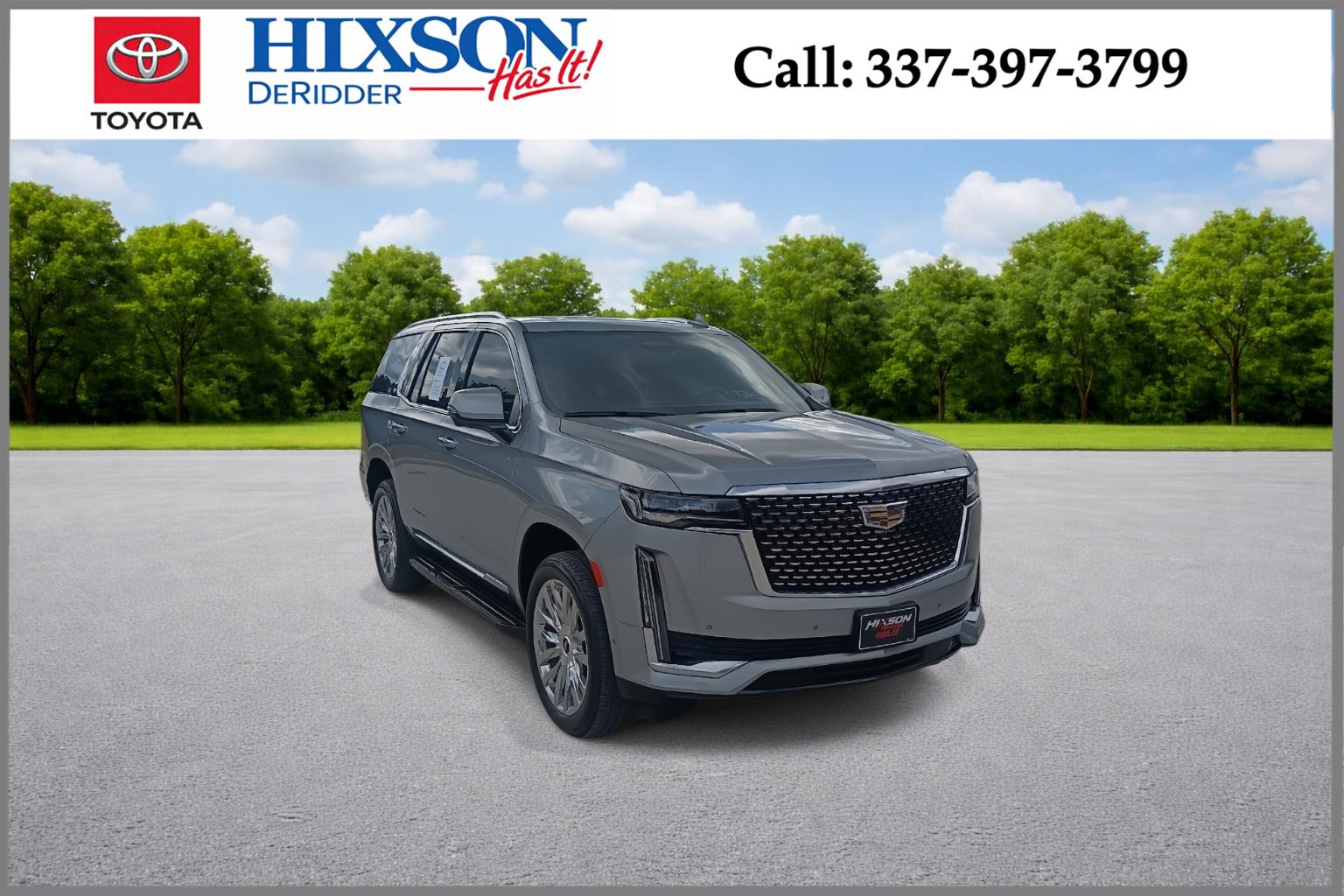 Argent Silver 2024 Cadillac Escalade SUV / Crossover Four-Wheel Drive Automatic