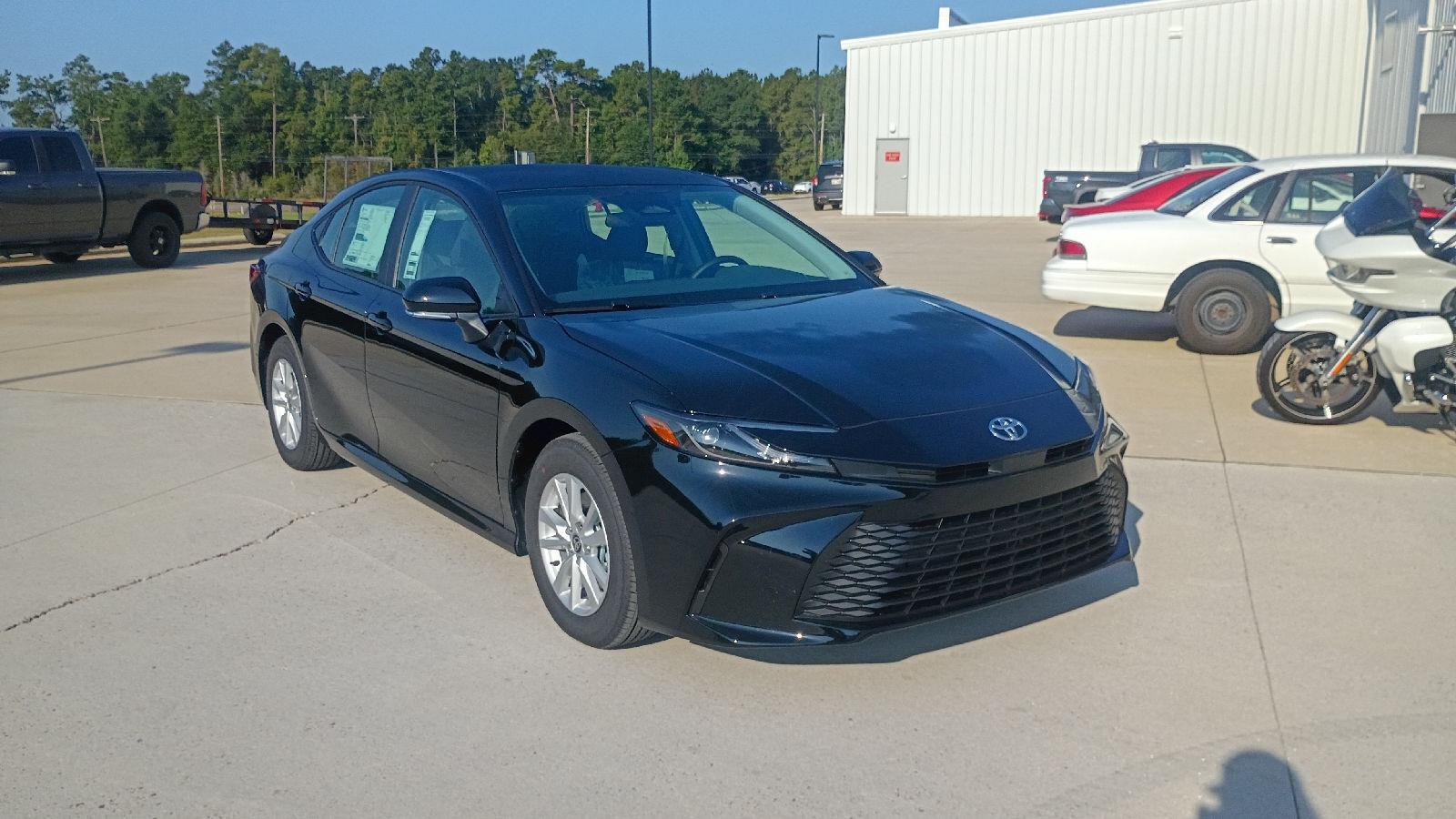Midnight Black Metallic 2026 Toyota Camry Sedan Front-Wheel Drive Continuously Variable Transmission