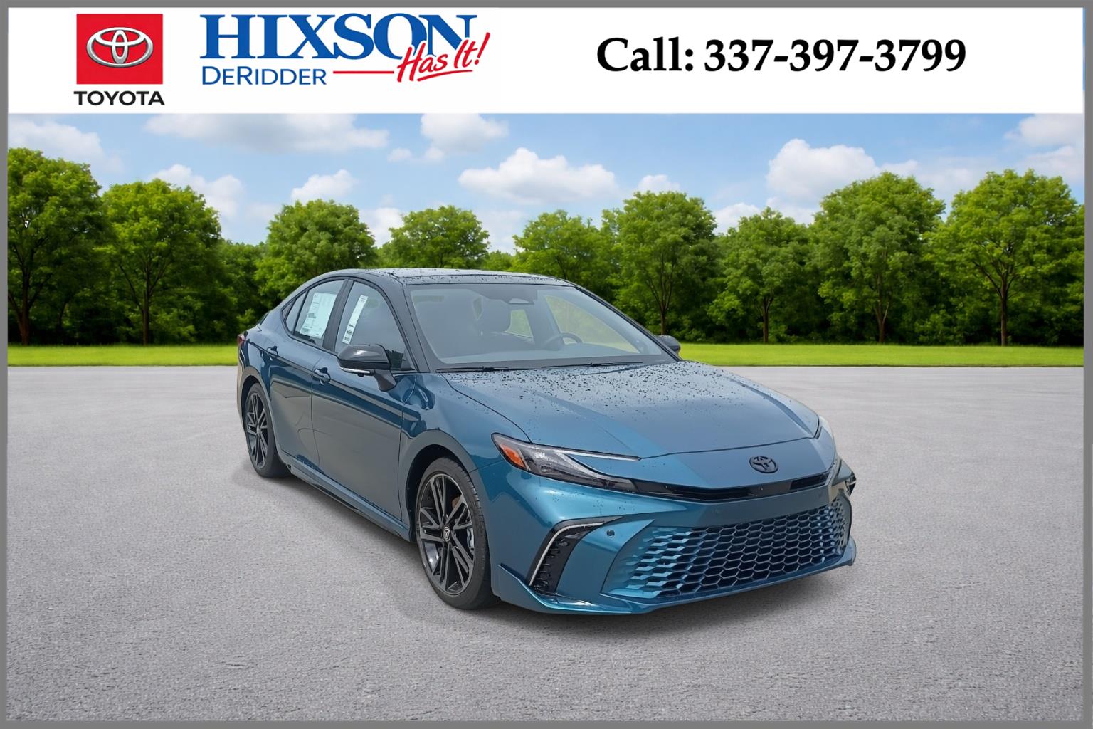 Ocean Gem with Midnight Black Metallic roof 2026 Toyota Camry Sedan Front-Wheel Drive Continuously Variable Transmission