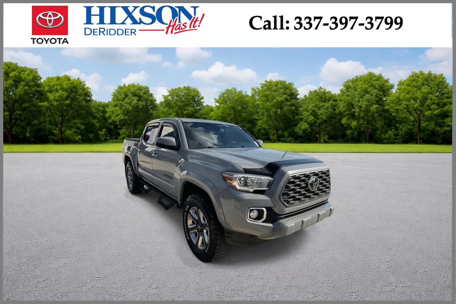 Cement 2018 Toyota Tacoma Pickup Truck Four-Wheel Drive Automatic