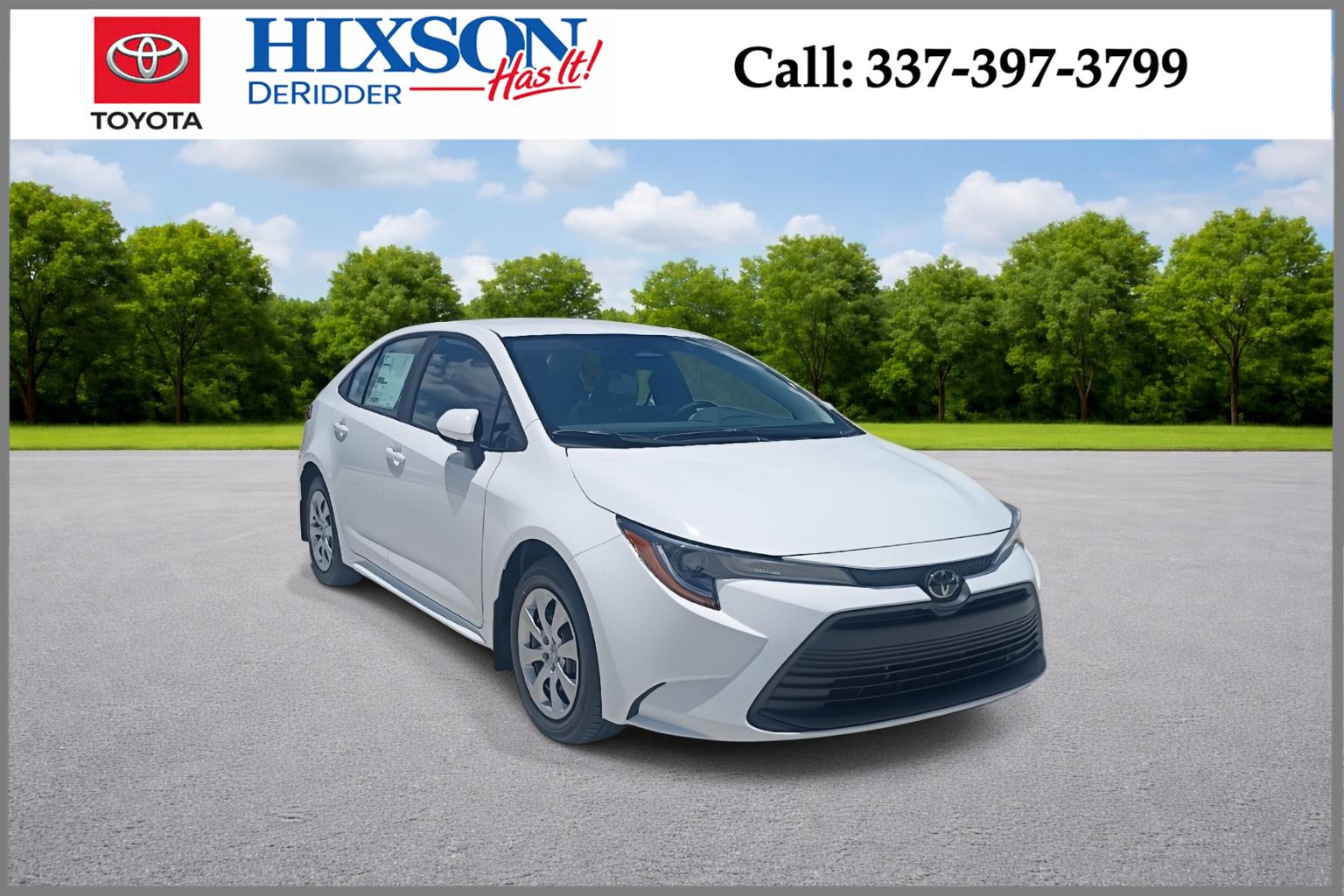 Ice Cap 2026 Toyota Corolla Sedan Front-Wheel Drive Continuously Variable Transmission