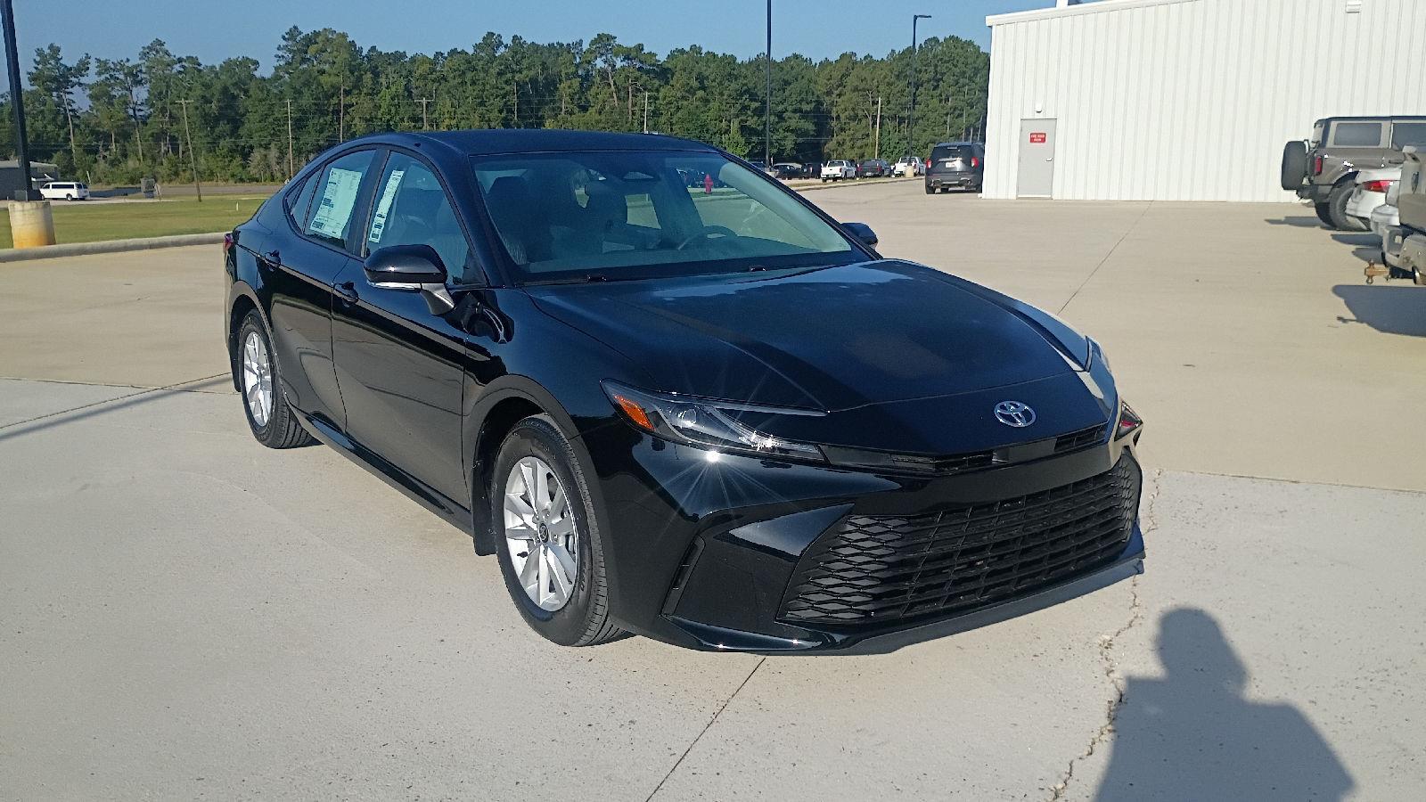 Midnight Black Metallic 2026 Toyota Camry Sedan Front-Wheel Drive Continuously Variable Transmission