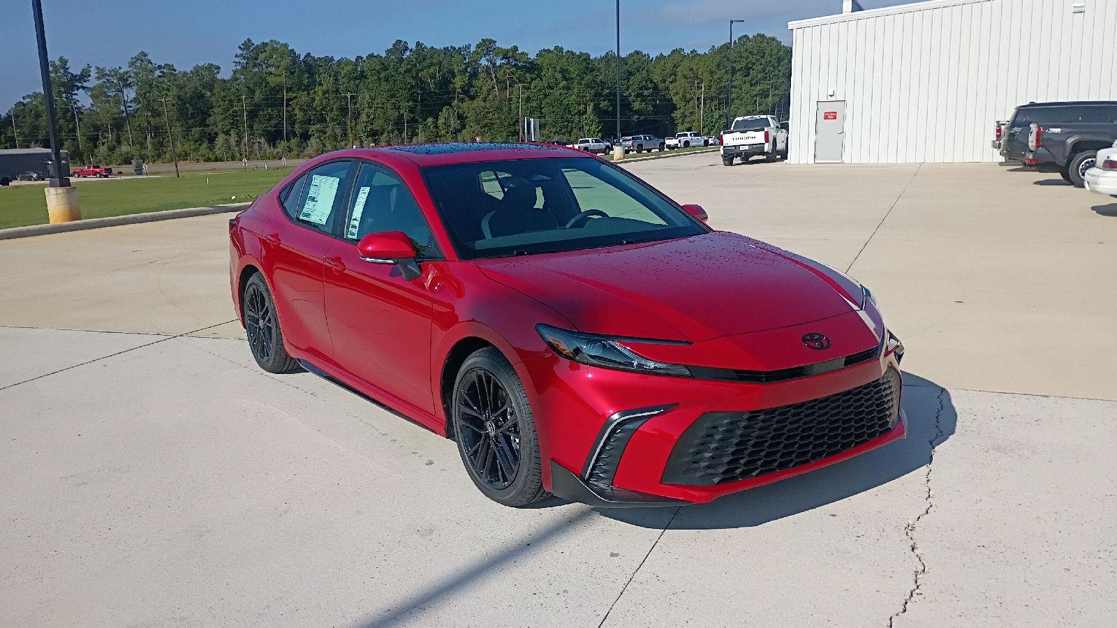 Supersonic Red 2026 Toyota Camry Sedan Front-Wheel Drive Continuously Variable Transmission