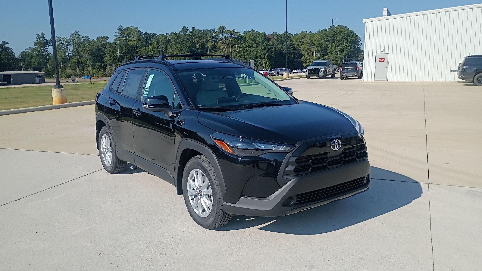 Jet Black 2026 Toyota Corolla Cross SUV / Crossover Front-Wheel Drive Continuously Variable Transmission
