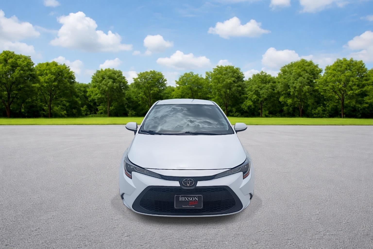 Used 2021 Toyota Corolla LE with VIN 5YFEPMAE4MP158176 for sale in DeRidder, LA