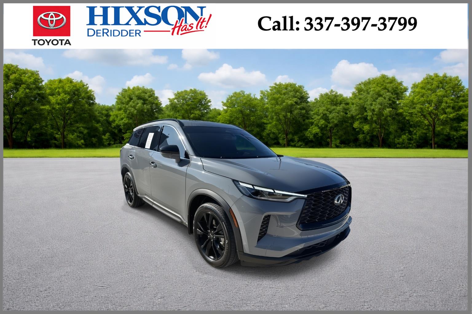 Harbor Gray 2025 INFINITI QX60 SUV / Crossover Front-Wheel Drive Automatic