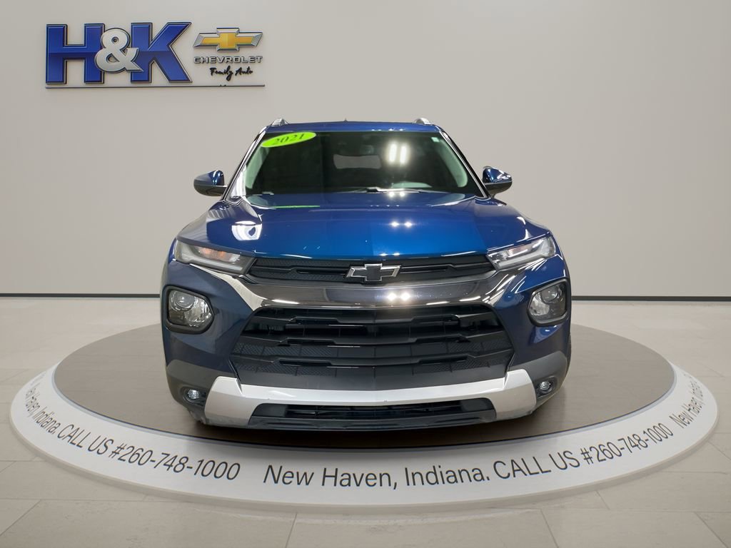 Used 2021 Chevrolet Trailblazer LT with VIN KL79MPS29MB117537 for sale in New Haven, IN