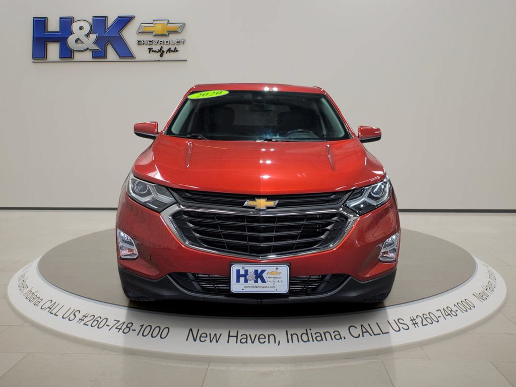 Used 2020 Chevrolet Equinox LT with VIN 2GNAXKEV3L6230859 for sale in New Haven, IN