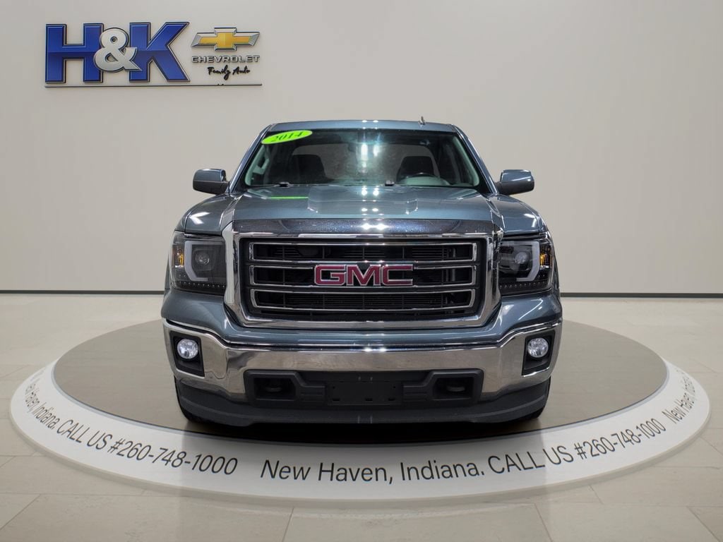 Used 2014 GMC Sierra 1500 SLE with VIN 1GTV2UEC1EZ108592 for sale in New Haven, IN
