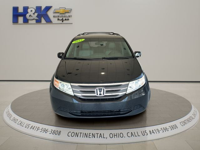 Used 2011 Honda Odyssey EX-L with VIN 5FNRL5H62BB097890 for sale in Continental, OH