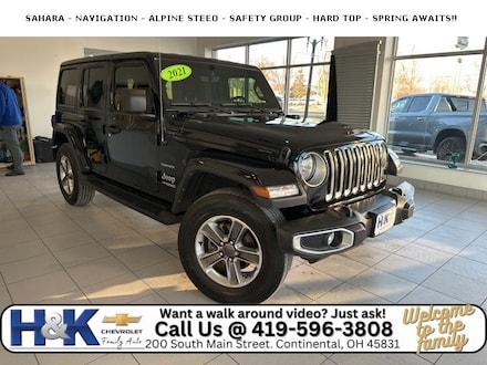 2021 Jeep Wrangler Unlimited Sahara SUV