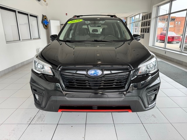 Used 2020 Subaru Forester Sport with VIN JF2SKARC4LH533711 for sale in Continental, OH
