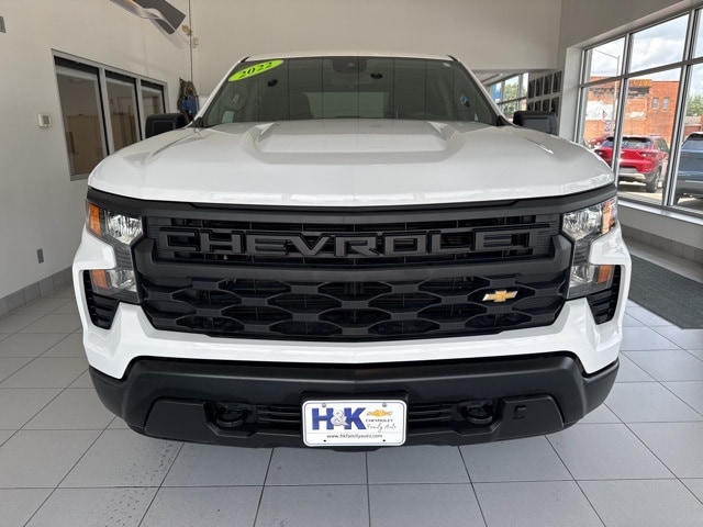 Used 2022 Chevrolet Silverado 1500 Work Truck with VIN 1GCUDAED2NZ566123 for sale in Continental, OH