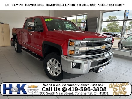 2015 Chevrolet Silverado 3500HD LTZ Truck Crew Cab