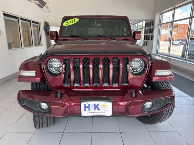 Used 2021 Jeep Wrangler Unlimited High Altitude with VIN 1C4HJXEG8MW604560 for sale in Continental, OH
