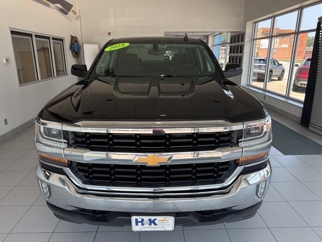 Used 2018 Chevrolet Silverado 1500 LT with VIN 3GCUKREC5JG641354 for sale in Continental, OH