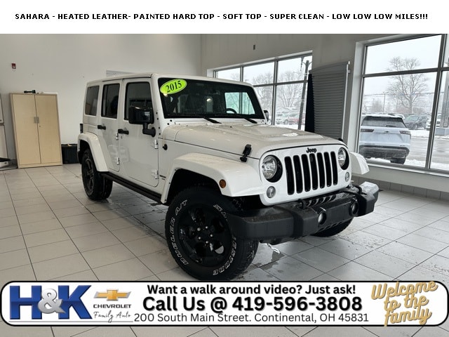 2015 Jeep Wrangler Unlimited Sahara