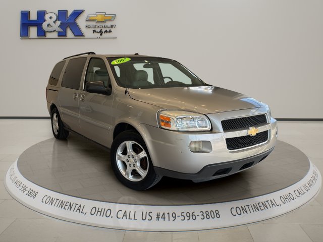 Used 2007 Chevrolet Uplander LT with VIN 1GNDV33167D112918 for sale in Continental, OH