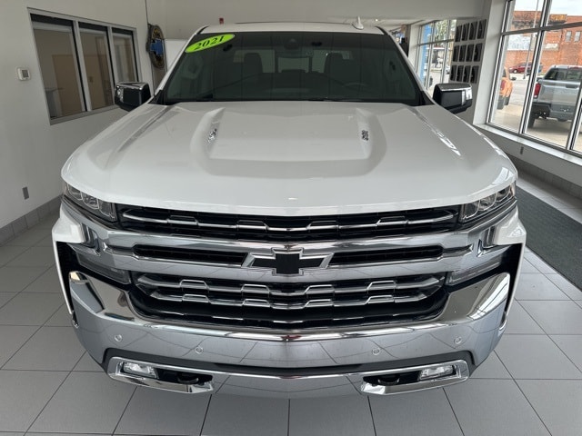 Used 2021 Chevrolet Silverado 1500 LTZ with VIN 3GCUYGEL3MG403395 for sale in Continental, OH