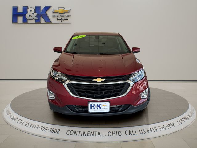 Used 2018 Chevrolet Equinox LT with VIN 2GNAXJEV4J6129692 for sale in Continental, OH