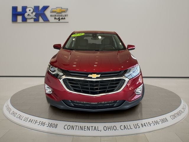 Used 2020 Chevrolet Equinox LT with VIN 3GNAXKEVXLL254670 for sale in Continental, OH