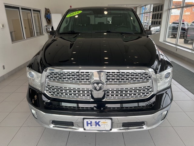 Used 2015 RAM Ram 1500 Pickup Laramie with VIN 1C6RR7VT7FS504770 for sale in Continental, OH
