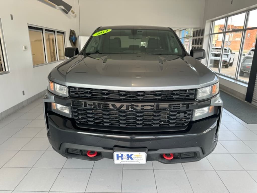 Used 2019 Chevrolet Silverado 1500 Custom Trail Boss Truck Double Cab