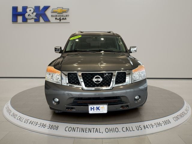 Used 2010 Nissan Armada Platinum with VIN 5N1AA0NE6AN623449 for sale in Continental, OH