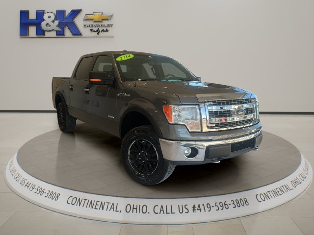 Used 2014 Ford F-150 XLT with VIN 1FTFW1ET2EKF30712 for sale in Continental, OH