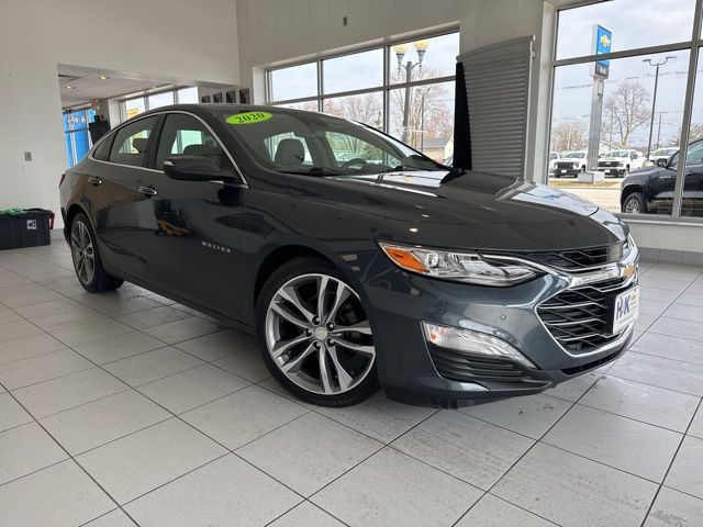 Used 2020 Chevrolet Malibu Premier with VIN 1G1ZE5SX1LF017724 for sale in Continental, OH