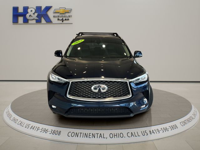 Used 2019 INFINITI QX50 Luxe with VIN 3PCAJ5M31KF137911 for sale in Continental, OH