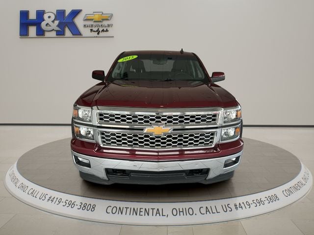 Used 2015 Chevrolet Silverado 1500 LT with VIN 1GCVKREH8FZ256183 for sale in Continental, OH