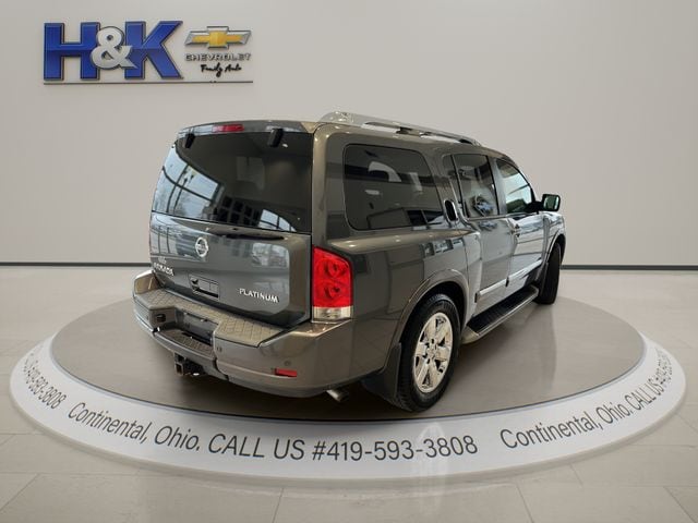 Used 2010 Nissan Armada Platinum with VIN 5N1AA0NE6AN623449 for sale in Continental, OH