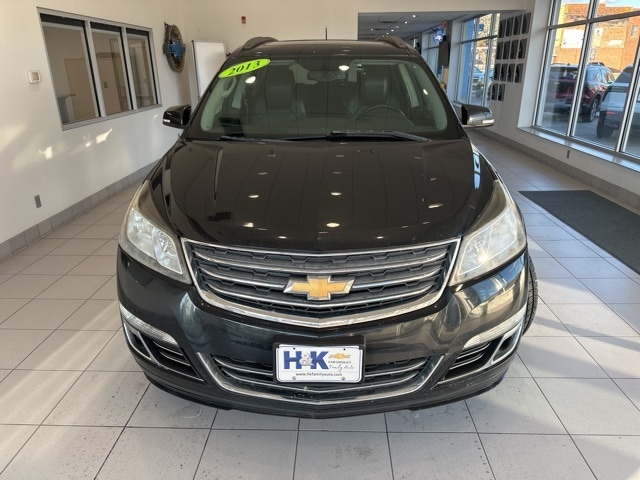 Used 2013 Chevrolet Traverse LTZ with VIN 1GNKVLKD7DJ160380 for sale in Continental, OH